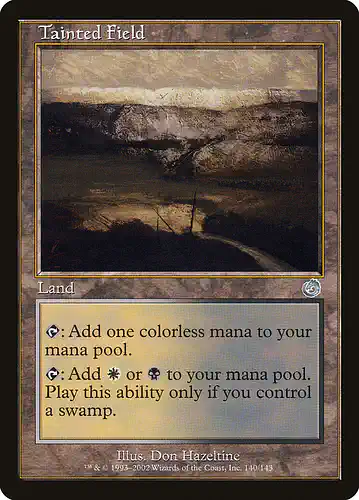 Tainted Field - tor Spoiler