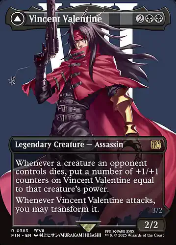 Vincent Valentine - fin Spoiler