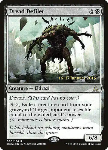 Dread Defiler - ogw Spoiler