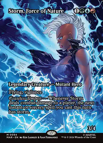 Storm, Force of Nature - mar Spoiler