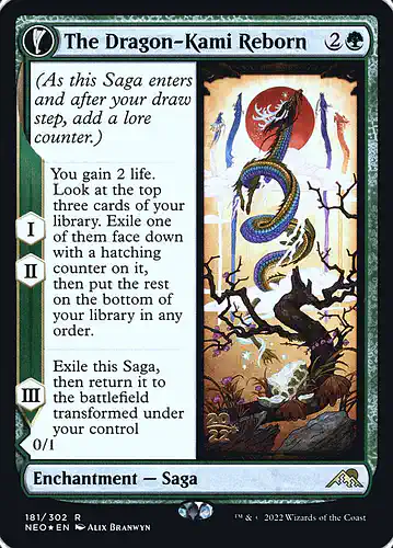 The Dragon-Kami Reborn - neo Spoiler
