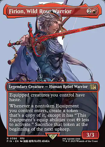 Firion, Wild Rose Warrior - fin Spoiler