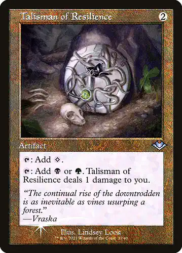 Talisman of Resilience - h1r Spoiler