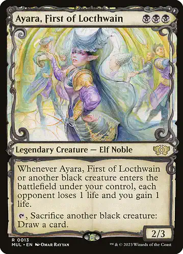 Ayara, First of Locthwain - mul Spoiler