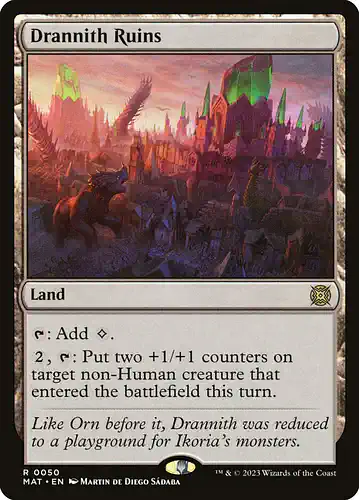 Drannith Ruins - mat Spoiler
