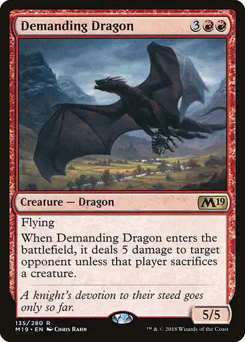 Demanding Dragon - m19 Spoiler
