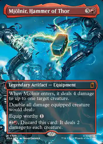 Mjölnir, Hammer of Thor - msh Spoiler