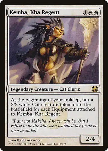 Kemba, Kha Regent - som Spoiler