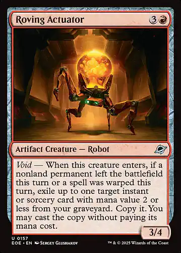 Roving Actuator - eoe Spoiler