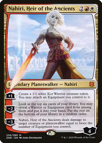 Nahiri, Heir of the Ancients - znr Spoiler