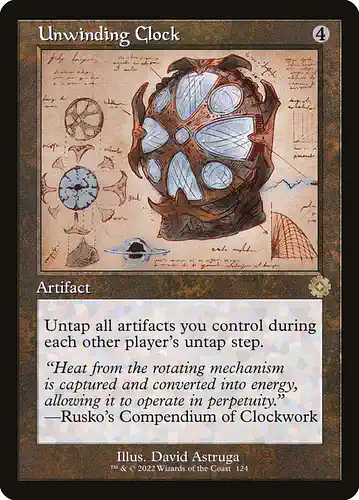Unwinding Clock - brr Spoiler