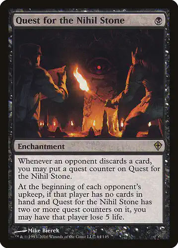 Quest for the Nihil Stone - wwk Spoiler