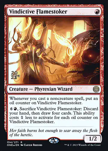 Vindictive Flamestoker - one Spoiler