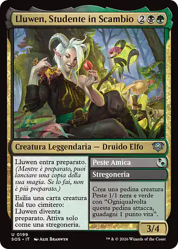 Lluwen, Exchange Student - sos Spoiler