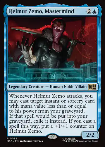 Helmut Zemo, Mastermind - msc Spoiler