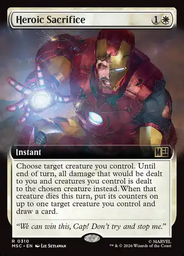 Heroic Sacrifice - msc Spoiler