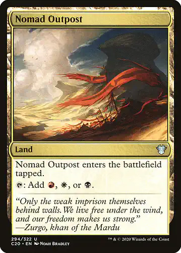 Nomad Outpost - c20 Spoiler