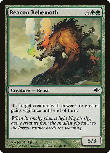 Beacon Behemoth - con Spoiler
