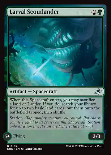 Larval Scoutlander - eoe Spoiler