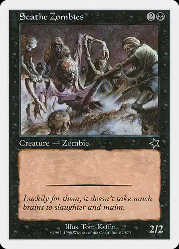 Scathe Zombies - s99 Spoiler