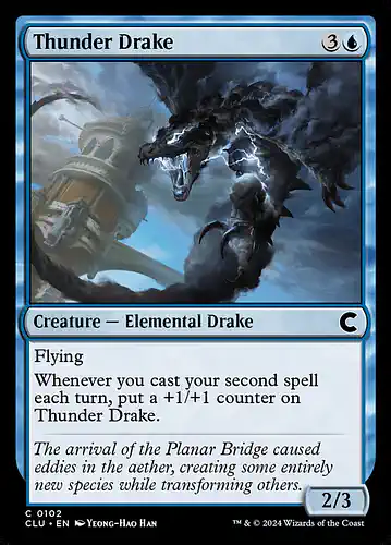 Thunder Drake - clu Spoiler