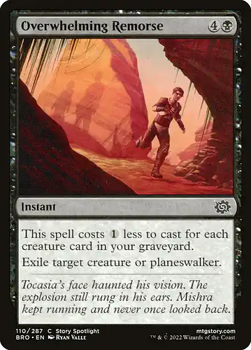 Overwhelming Remorse - bro Spoiler