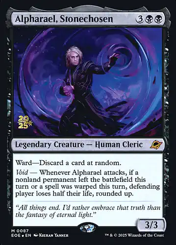 Alpharael, Stonechosen - eoe Spoiler