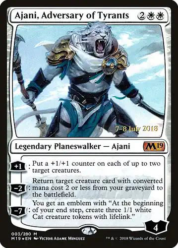 Ajani, Adversary of Tyrants - m19 Spoiler