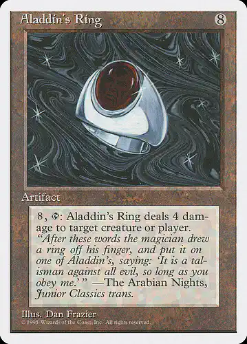 Aladdin's Ring - 4ed Spoiler