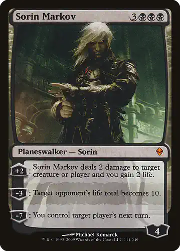 Sorin Markov - zen Spoiler