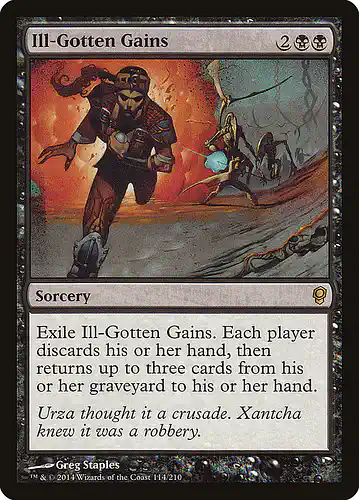 Ill-Gotten Gains - cns Spoiler