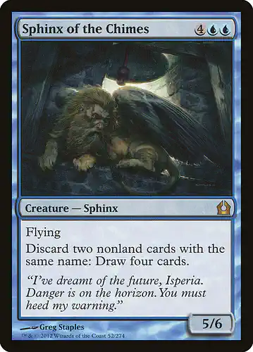 Sphinx of the Chimes - rtr Spoiler