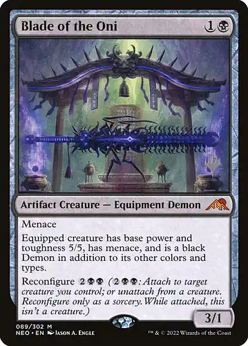 Blade of the Oni - neo Spoiler