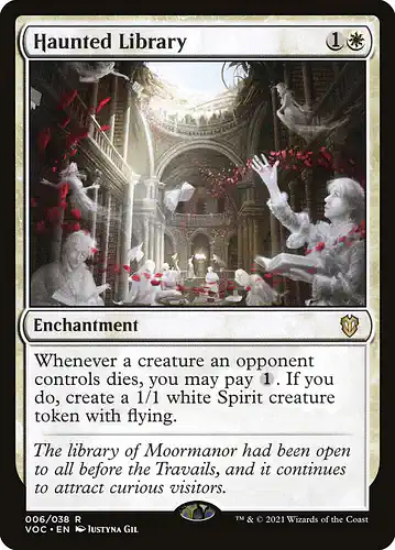 Haunted Library - voc Spoiler