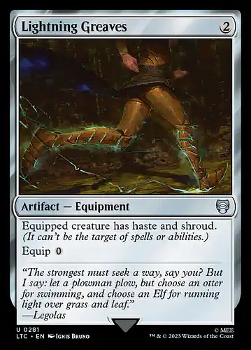 Lightning Greaves - ltc Spoiler