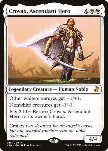 Crovax, Ascendant Hero - tsr Spoiler