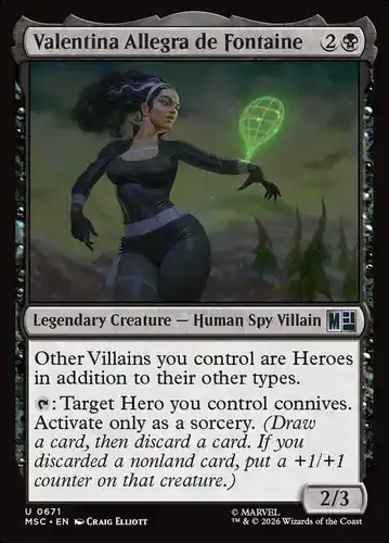 Valentina Allegra de Fontaine - msc Spoiler