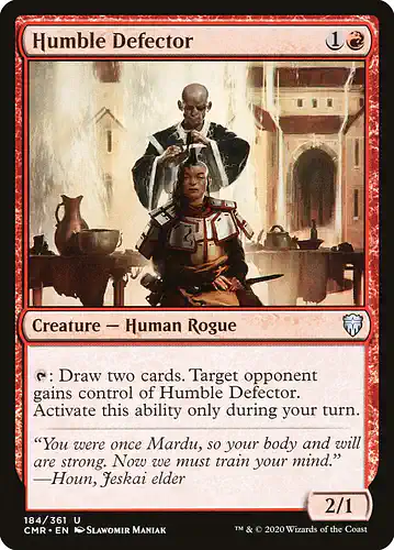 Humble Defector - cmr Spoiler