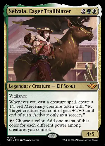 Selvala, Eager Trailblazer - otj Spoiler