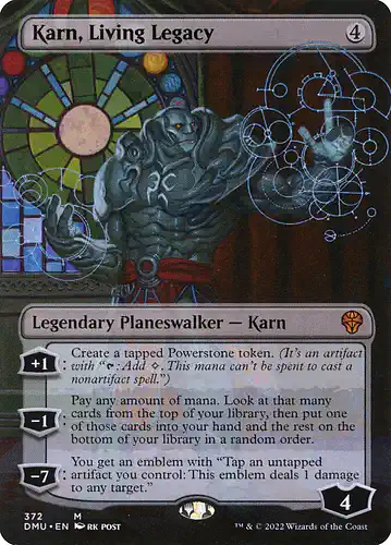 Karn, Living Legacy - dmu Spoiler