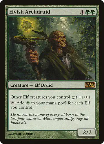 Elvish Archdruid - m13 Spoiler