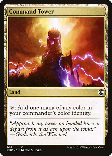 Command Tower - khc Spoiler