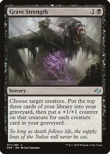 Grave Strength - frf Spoiler