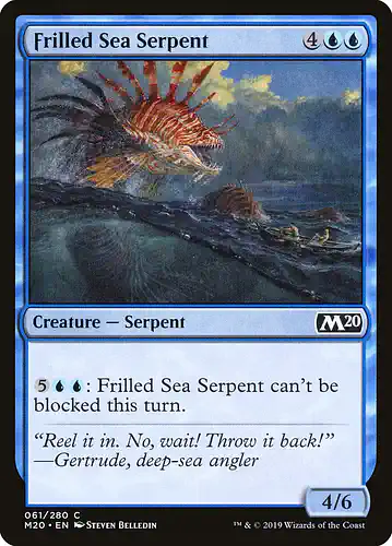 Frilled Sea Serpent - m20 Spoiler