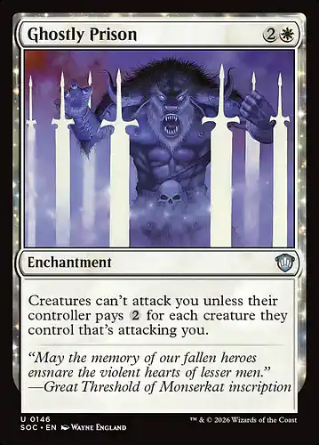 Ghostly Prison - soc Spoiler