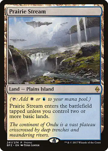 Prairie Stream - bfz Spoiler