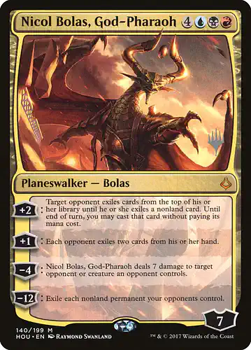Nicol Bolas, God-Pharaoh - hou Spoiler