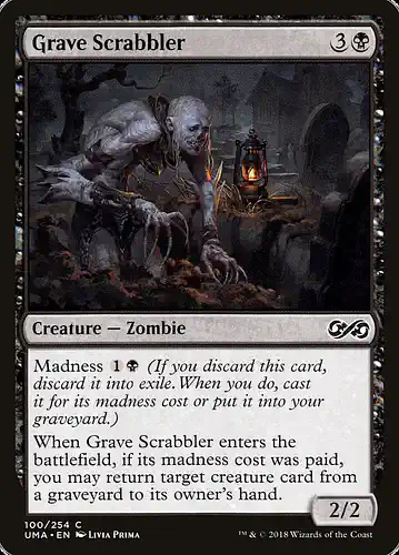 Grave Scrabbler - uma Spoiler