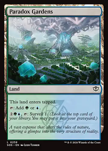 Paradox Gardens - sos Spoiler