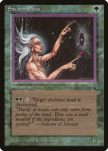 Savaen Elves - drk Spoiler